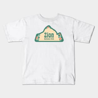 Zion National Park Kids T-Shirt